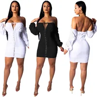 

2019 Women Club Fashion Dresses Sexy Bodycon Casual Dress Latest Design