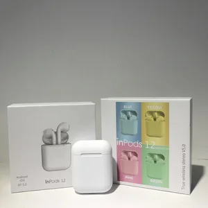 Inpods 12 TWS V5.0 Touch Control Wireless Earbuds