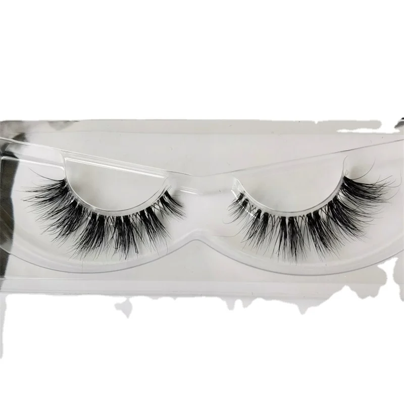 

Private Label 5D fluffy mink false Cotton Band Eyelashes 3d luxury Mink Lashes
