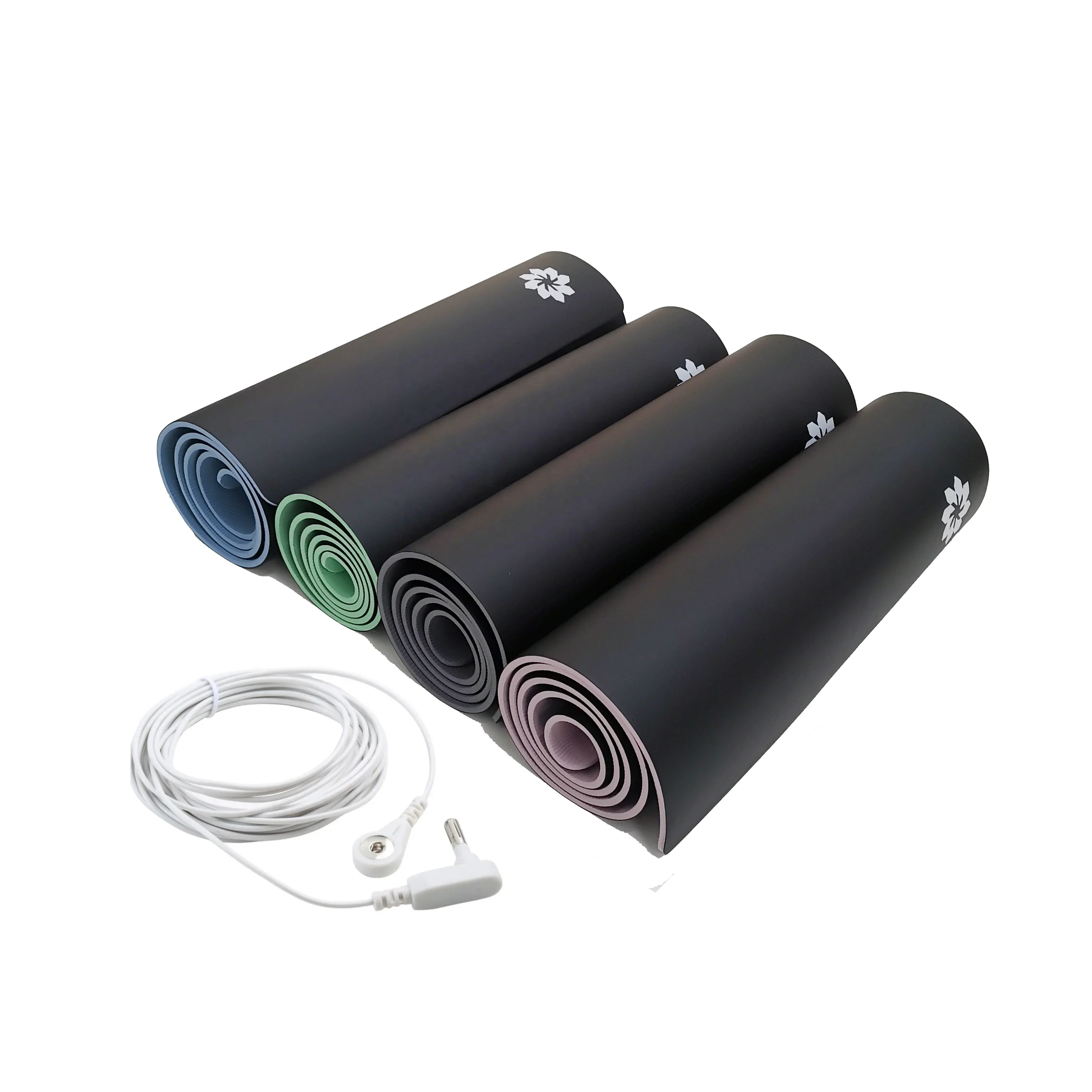 

4 Colors TPE Grounding Mat Earthing Yoga Mat