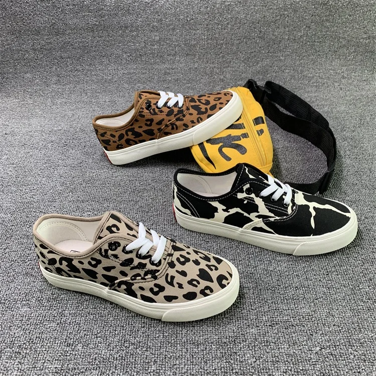 

K2511 2021 spring and autumn new square-head vulcanized female shoes flat-sole wet shoes casual shoes