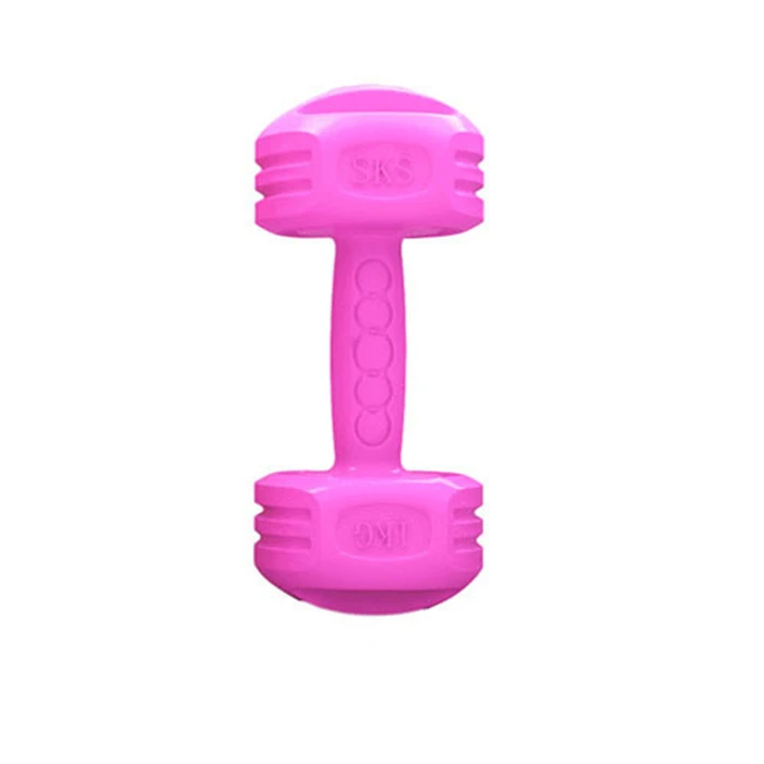 

Children wholesale strength training PVC non-slip adjustable dumbbell dumbbells, Blue,red,pink
