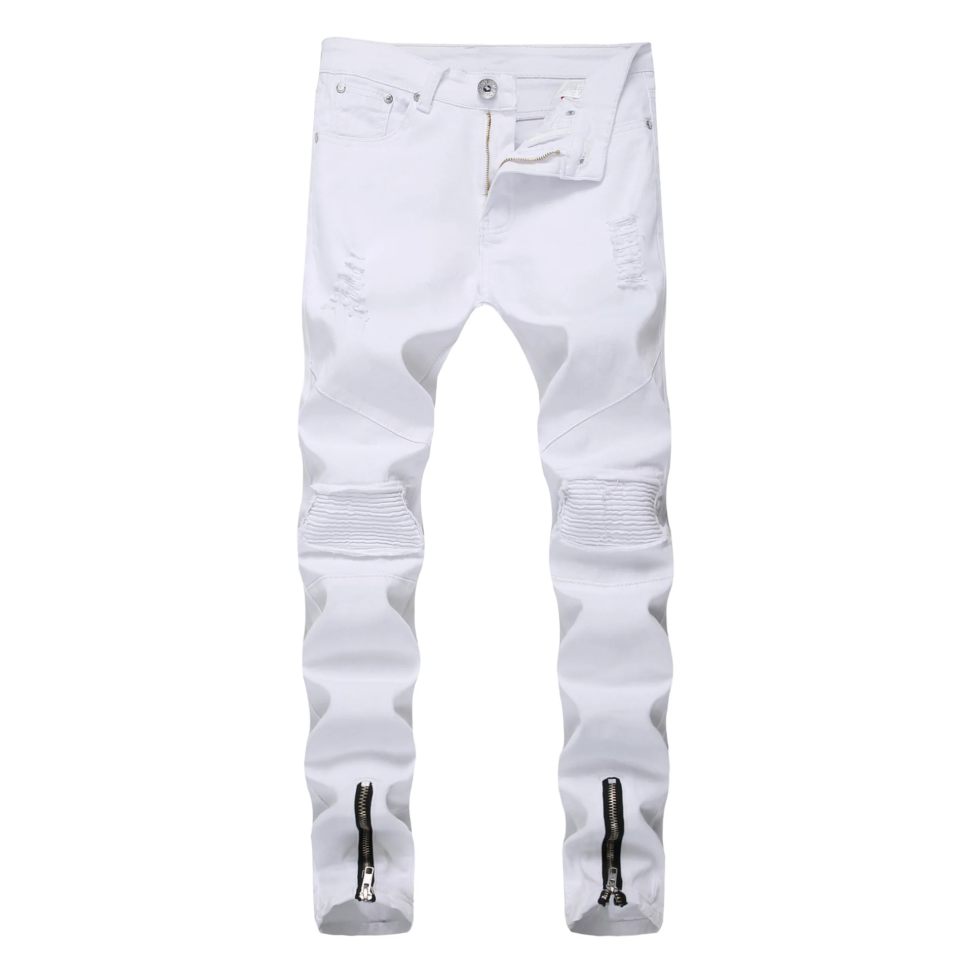 

New Design Indigo Jeans Slim Fitting Dark Blue Men's Jeans Pants Denim
