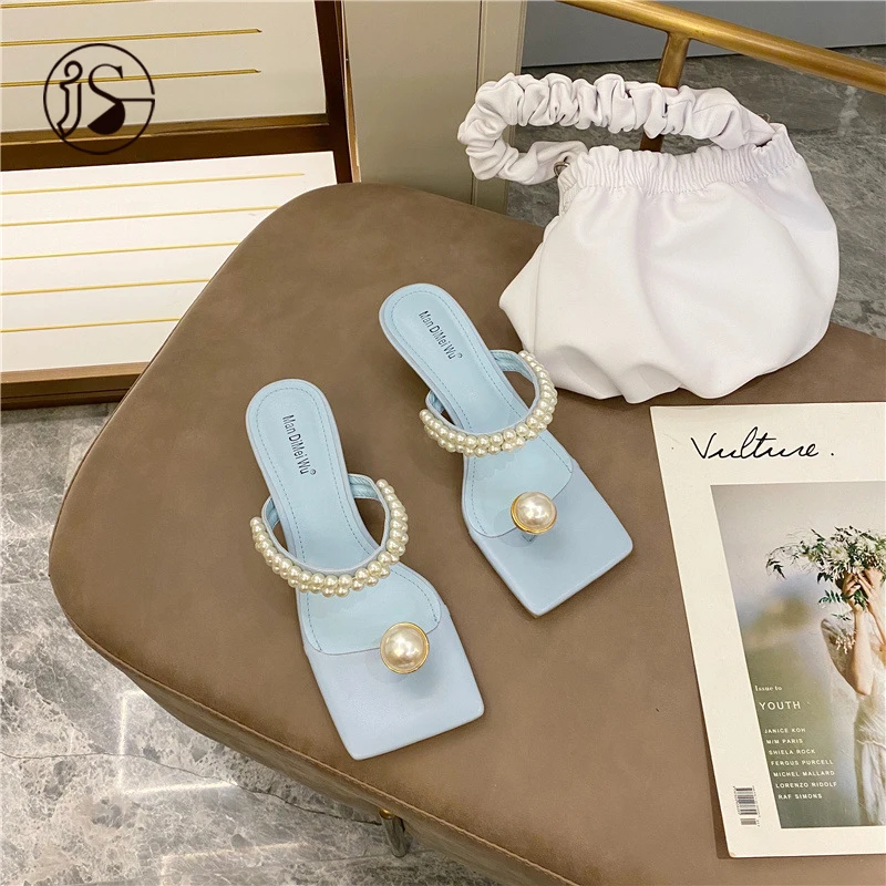

Girls summer slippers pearl new design slippers shoes women slippers, Picture