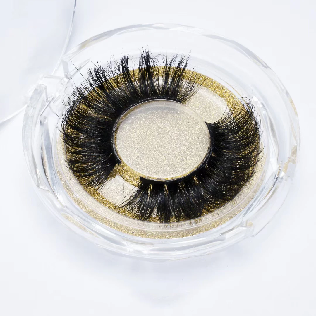 

High Quality 25mm Mink Eyelash False Eyelashes 3d Mink Eyelashes