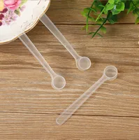 

Free shipping plastic milk powder spoon salt measuring scoop 0.5g amount spoon