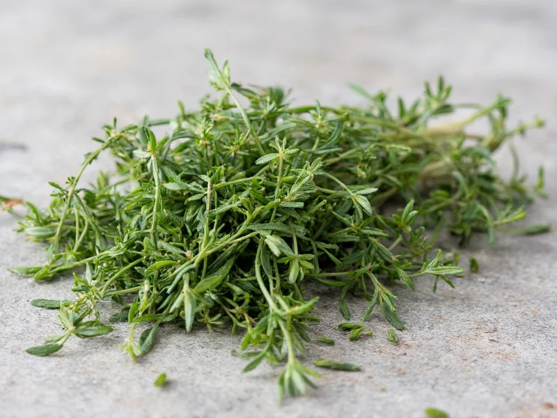 Sprigs Fresh Thyme: Measurement Guide & Cooking Tips