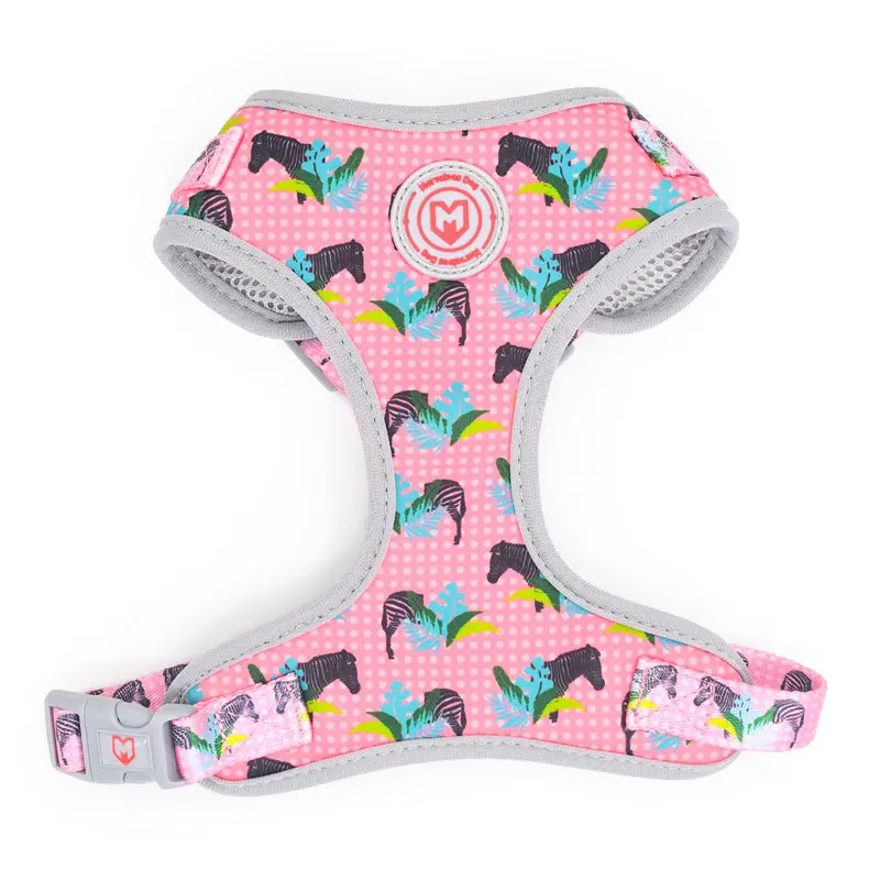

Tactical Soft Pet No Pull Adjustable Dog Harness Leash Set Custom Reversible Designer Harness Vest Sublimation Dog Harness