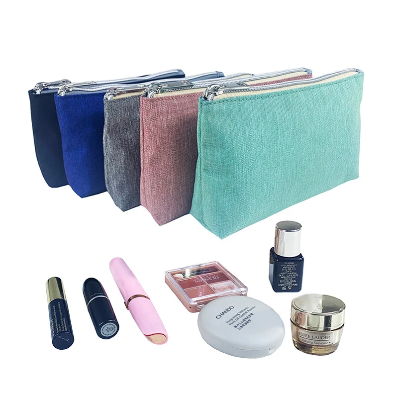 

Women Cosmetic Bag Lady Girls Makeup Storage Casual Clutch Bag KOL Influence Drop Shipping Items Waterproof Oxford Handbag