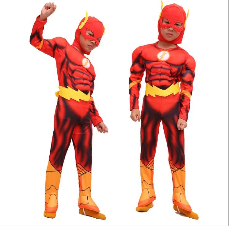 Stocks halloween cosplay for party marvel jumpsuits the flash costume for sale
