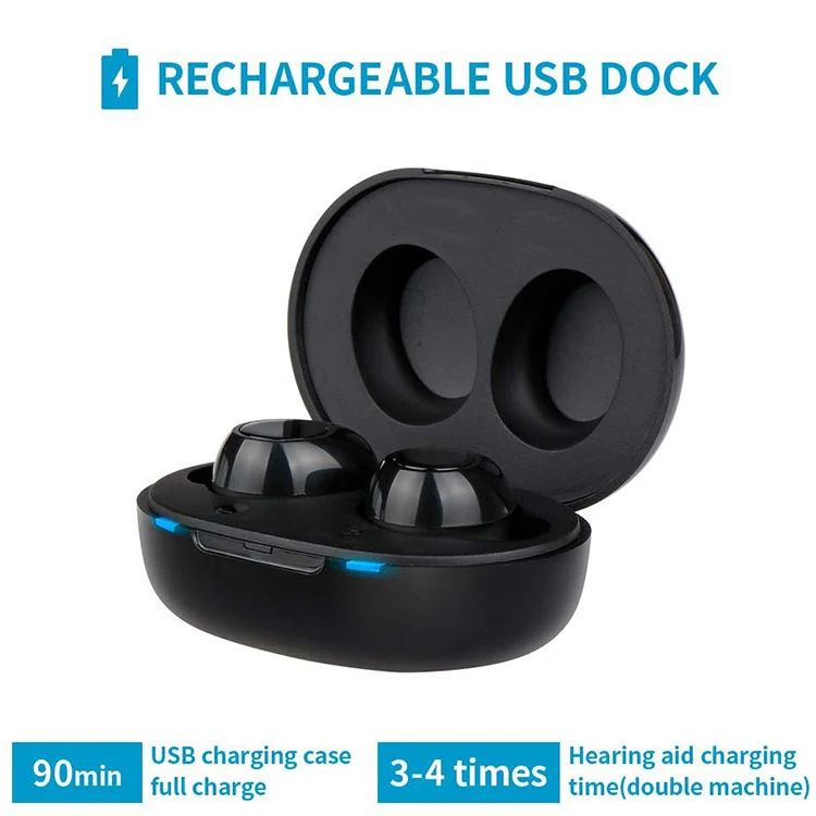 
Jinghao Disability Aids Hearing Aid Rechargeable Ear Communication Device for Hearing Loss 