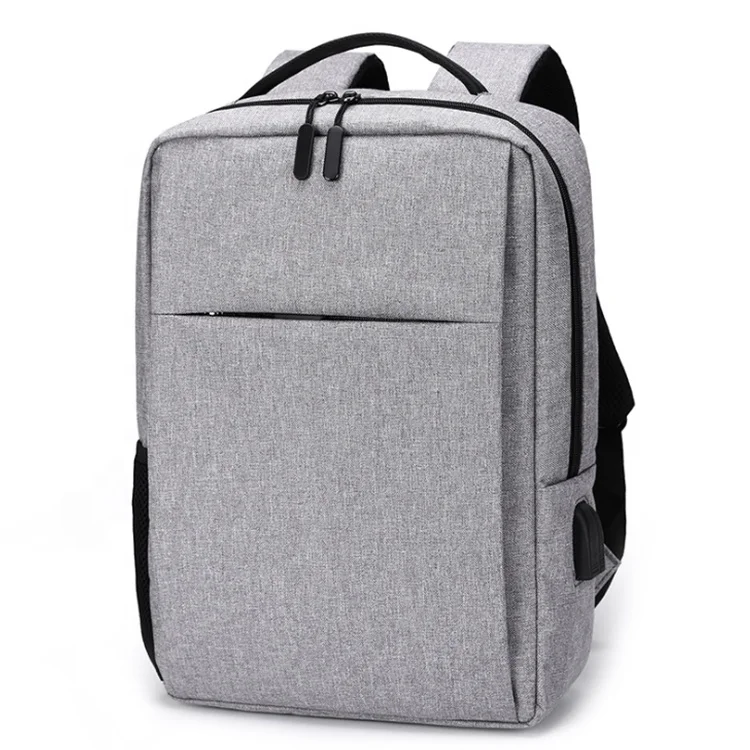 

School academic OEM student plain canvas oxforder bag backpack