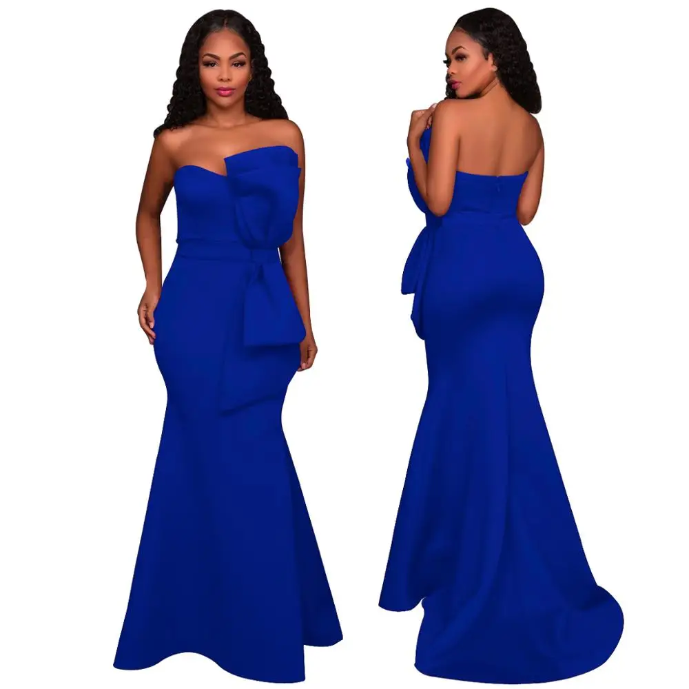 

Elegent Western Long Evening Dresses Ladies Party Wear Gown for Girls, Blue, navy, red, wine red, rosy