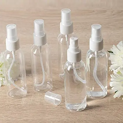 

10ml 15ml 20ml 30ml 50ml 60ml 100ml 120ml plastic PET perfume spray bottle for cosmetic