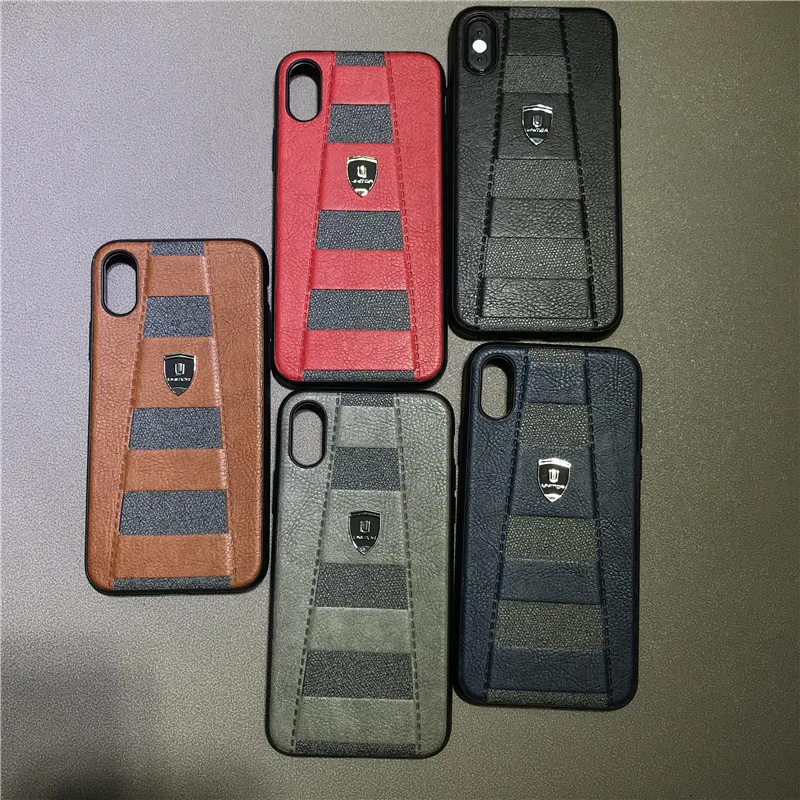 

UNIMOR Day day up TPU leather phone case for iphone x xs max leather phone case custom phone case