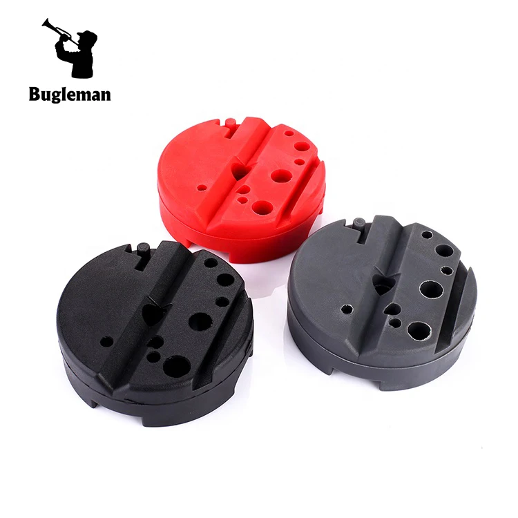 

New Special Design Bugleman Bench Block Gunsmith Bench Block For Gunsmith Gun Accessories, Red, black and gray