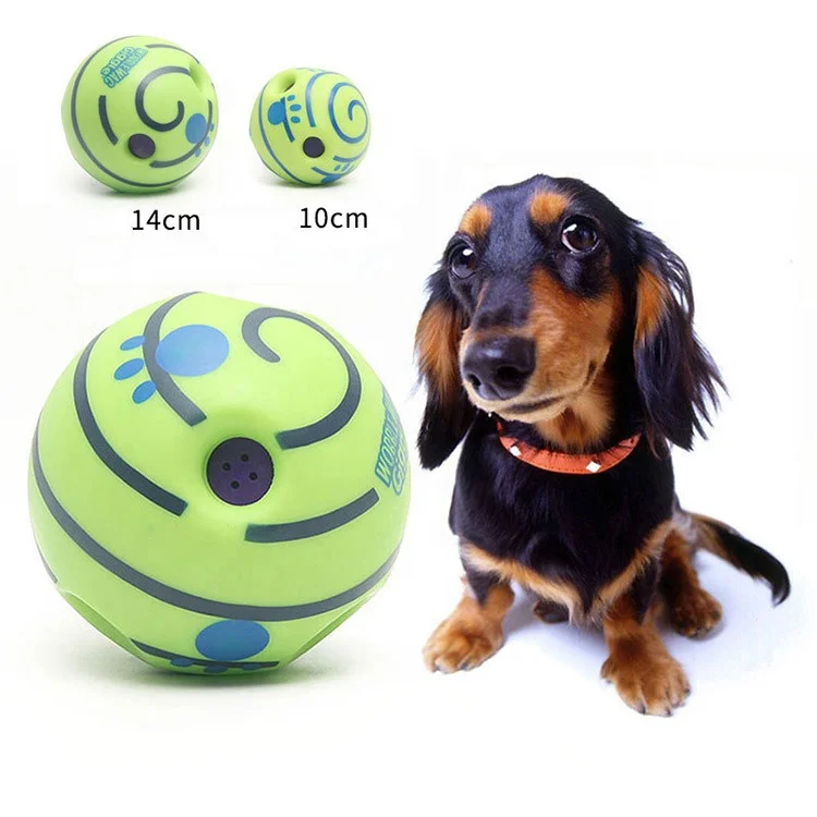 

2020 New Arrival Vinyl Dog Chew Ball Toy With Sound No Need Batter Interactive Dog Toy Training Ball
