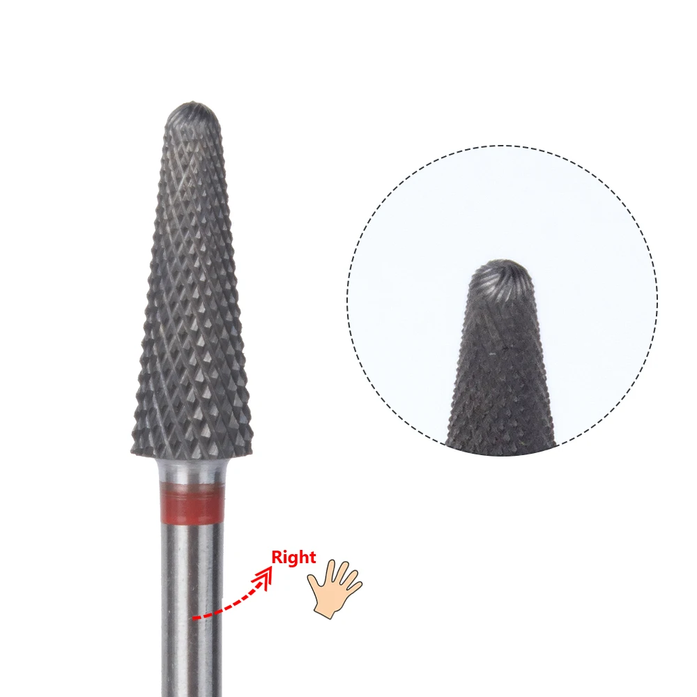 

Free sample provided nail care 3mm china carbide rotary burrs