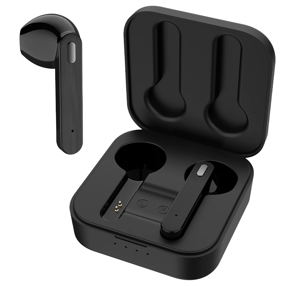 

Electronics headset Wireless Charging Bluetooth 5.0 auto pairing earbuds earphone tws, Black white pink customized color
