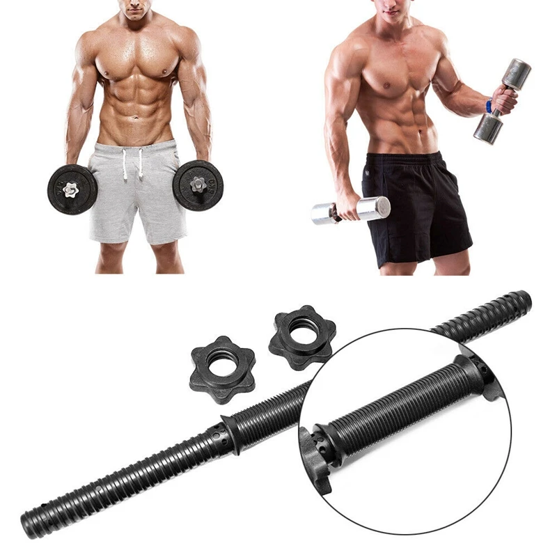 

REAL Adjustable Single Handed Black Non-slip Dumbbell Bar For Home Fitness Exercise