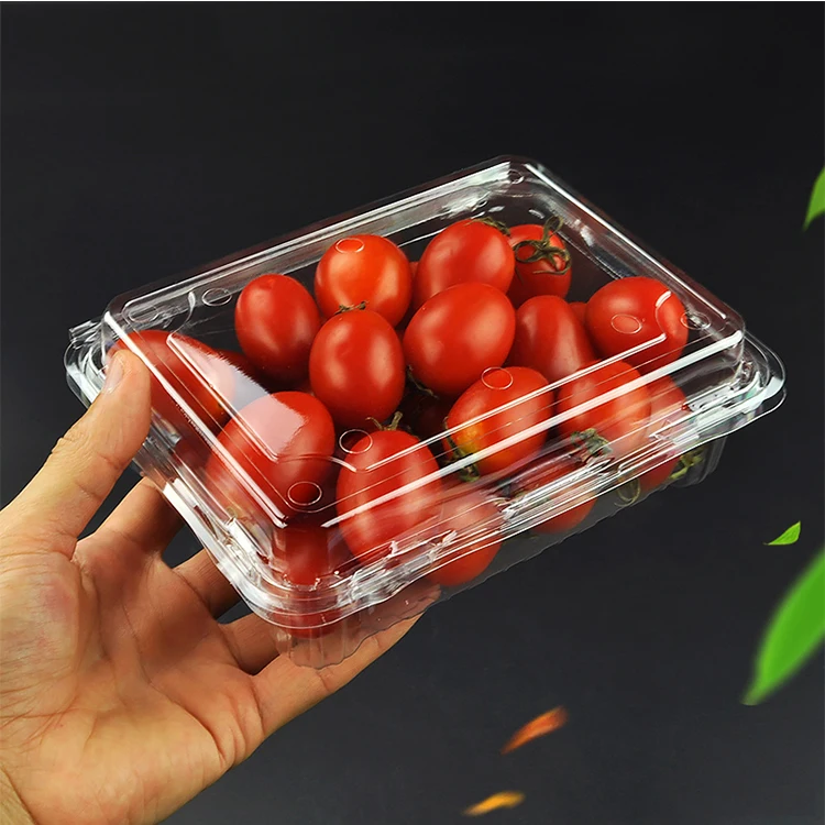 

Tamper Proof Salad Box Dried Fruits Storage Containers Fruit And Vegetable Packing Containers, Transparent