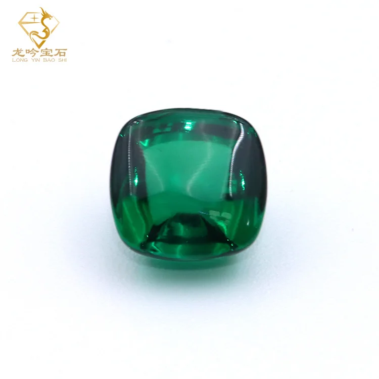 

Top Grade Lab Sapphire Professional Jewelry Main Stone Supplier Emerald Green Sapphire