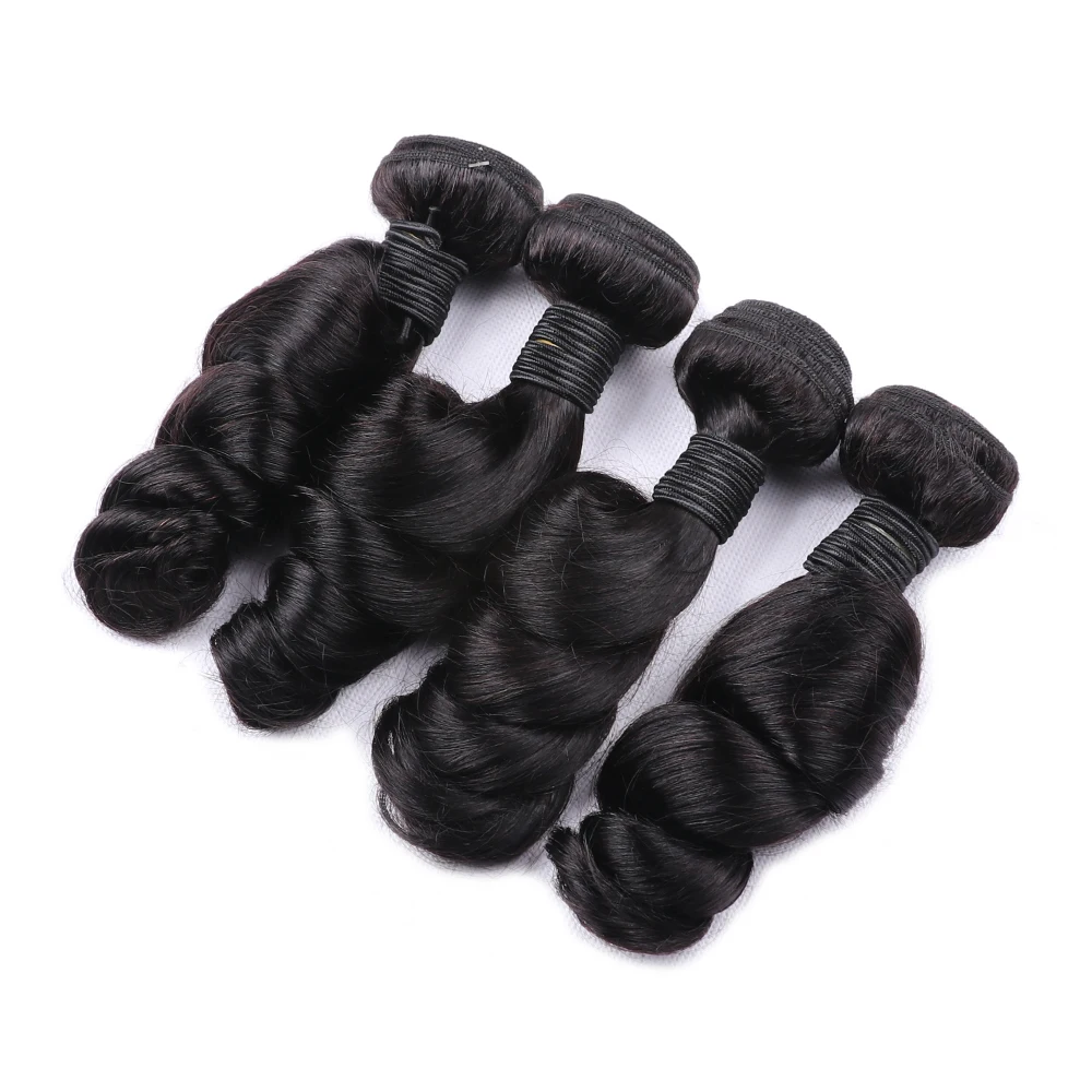 

High quality cheap brazilian hair loose wave remy super virgin loose wave bundles, N/a