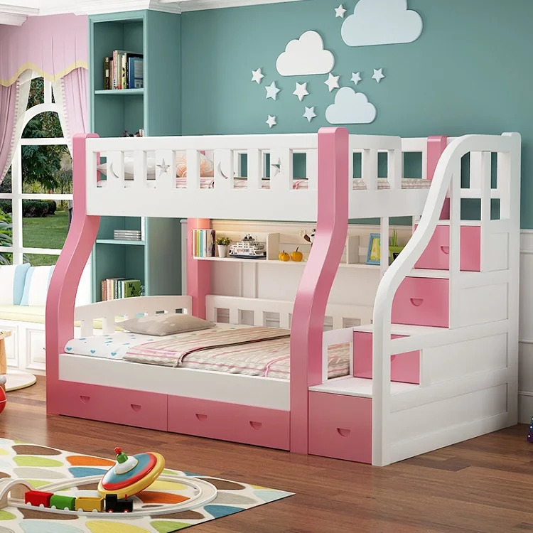 childrens double beds with storage