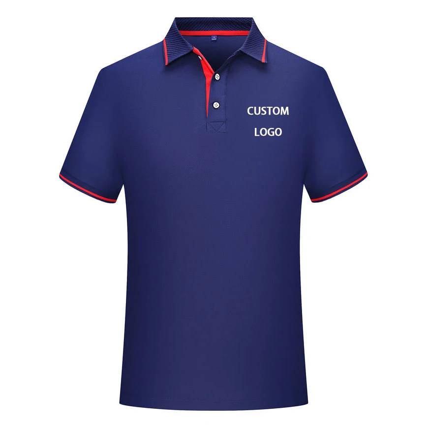 China Vendor Custom Blank Golf for Shirts Unisex Knitted Digital Printing Polyester Cotton for Shirt for Print