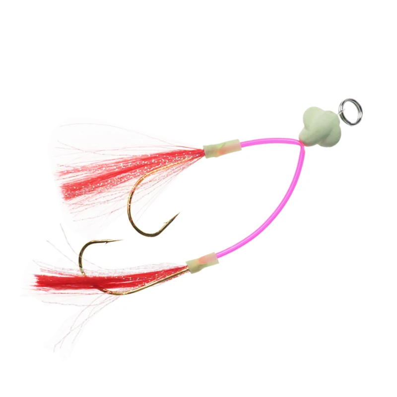 

fishing head jig hooks stainless steel heavy duty jigging hook, 1 color