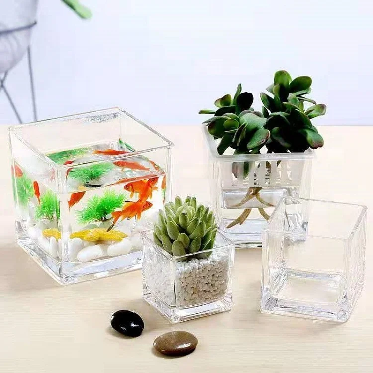 Multi size Clear Glass Vase For Flower.jpg