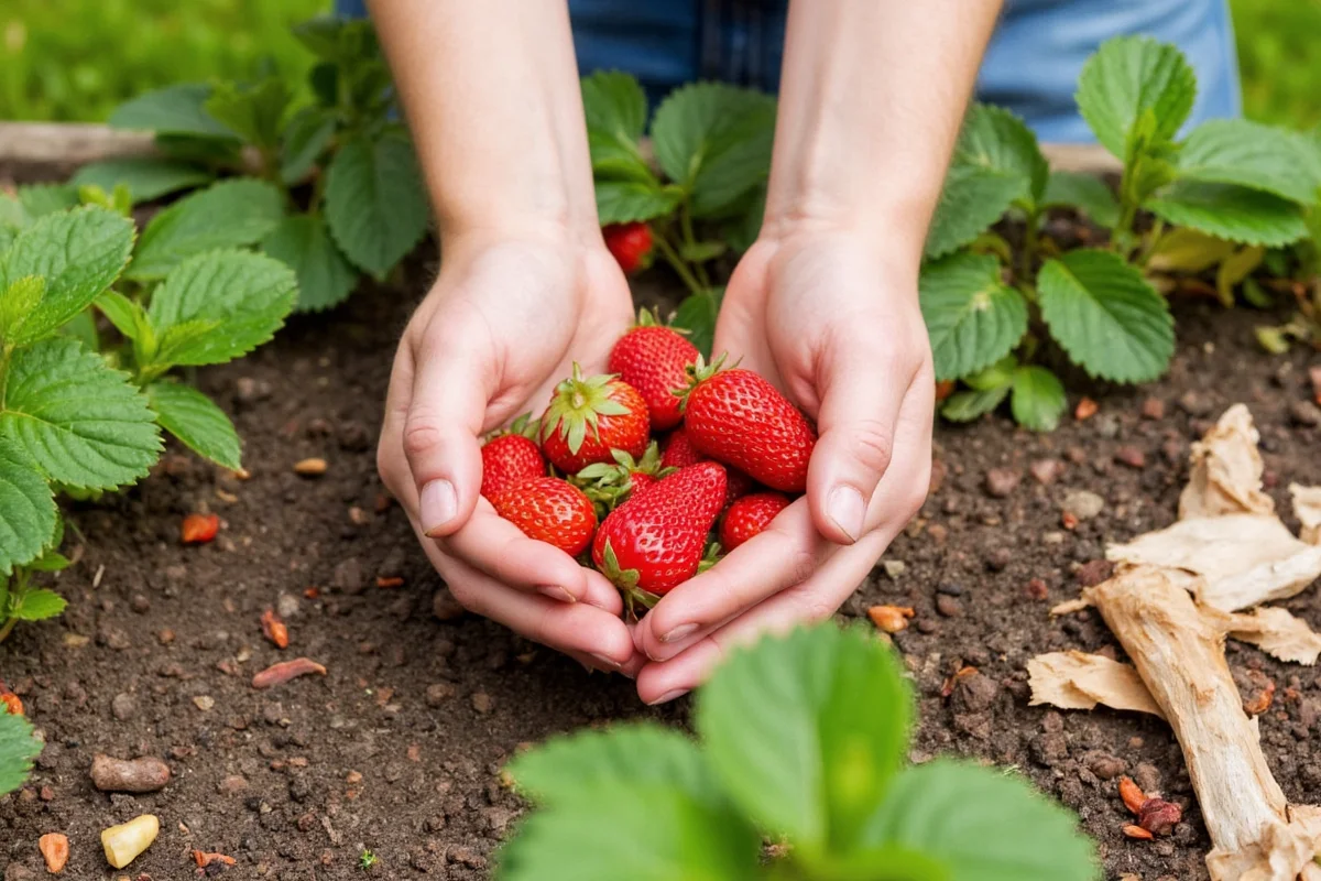 how to plant strawberry plants