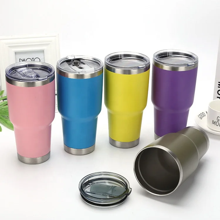 

Wholesale 30Oz With Logo Stainless Steel Tumbler Botellas De Agua With Lid Double Wall Personalised Cute Tumbler Cup, Customized colors acceptable