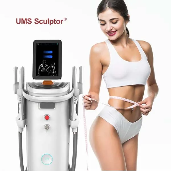 

UMS Sculptor Ems slim Neo Rf Muscle Sculpting Machine Ems Abdominal Muscle Stimulator 4 Handles Body Contouring Machine