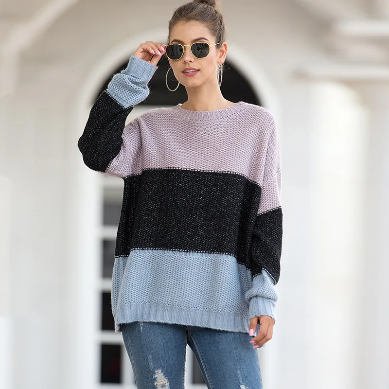 

Wholesale winter women knitting sweater fashion womens sweater tops