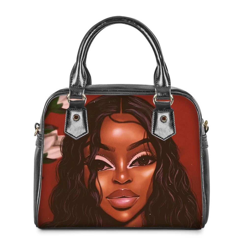 

New Trendy Ladies Handbags Women Bags Wholesale Western Colorful Datura Print Designer Inspired Crossbody Women Bags Handbag