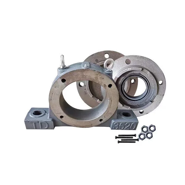 
Cast steel outer spherical bearing seat with vertical seat  (62400574293)