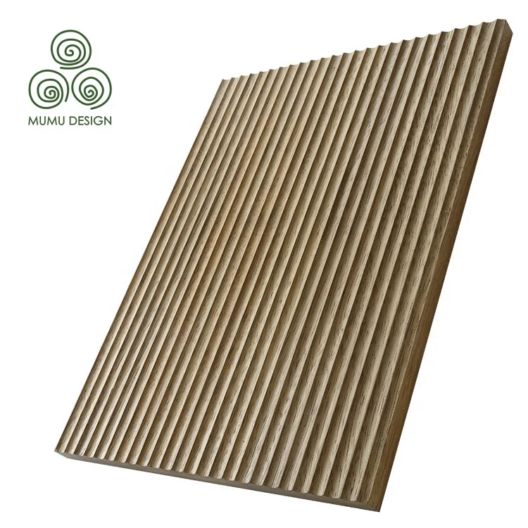 

Luxury Customized Wooden Interior 3D Decorative Composite Plank Board Solid Wood Cladding Sheet Wall Panel