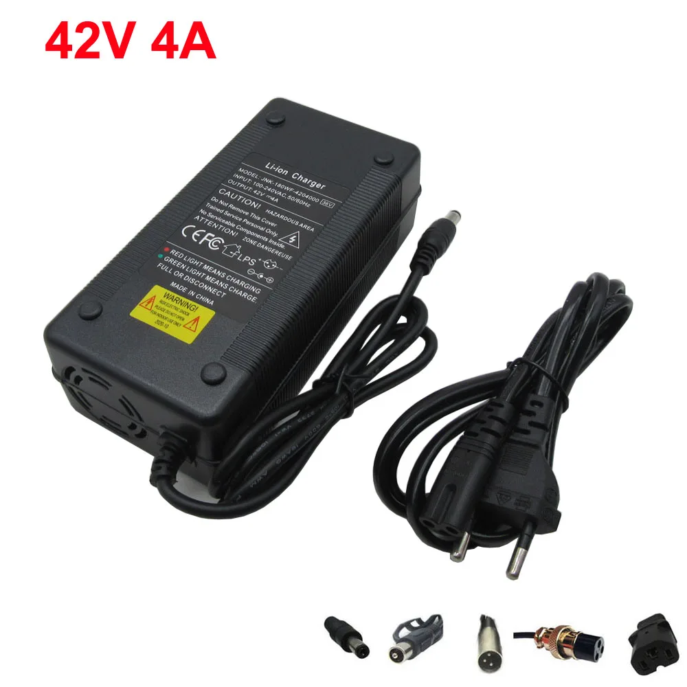 36v Dc Li Ion E Bike Battery Charger Output 42v 4a Charger Used For 36v 10s ah Ebike Scooter Lithium Battery Charging With Fan Buy E Bike Charger 4a Battery Charger 12v Dc Variable