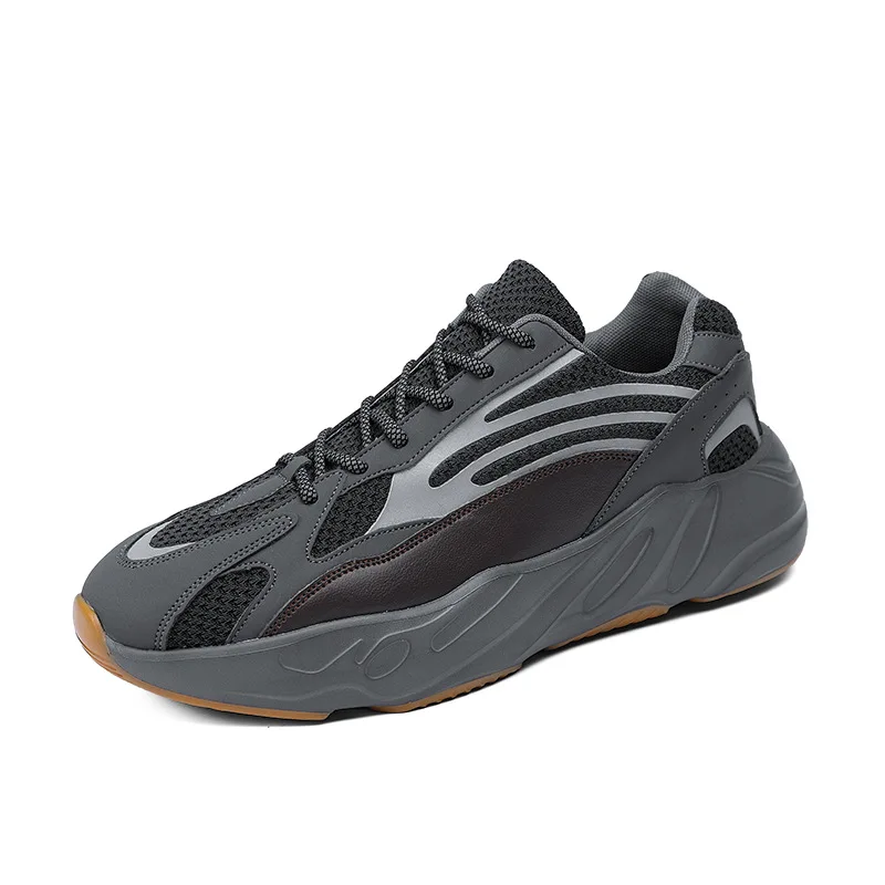 

fashion Yeezy 700 mens casual shoes new ins mesh running reflective sports men's fashion sneakers