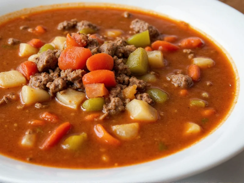Perfect Vegetable Beef Soup Crock Pot Recipe Guide
