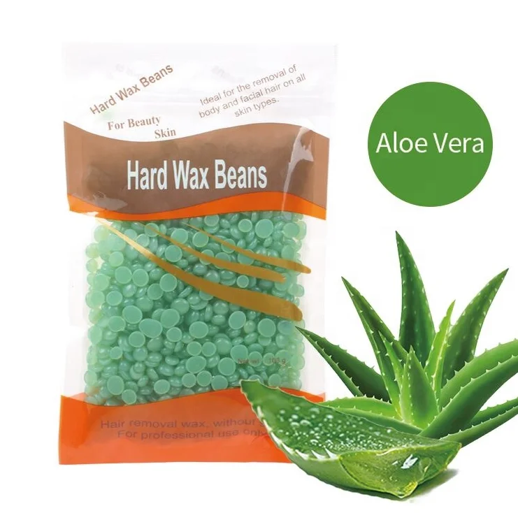 

Green Hot Film Depilatory 100g Hard Wax Beans for lady and men