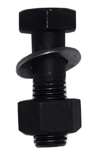 Black Heavy Hex Bolt ASTM A325 Steel Structural Bolt ASTM A325 Bolts