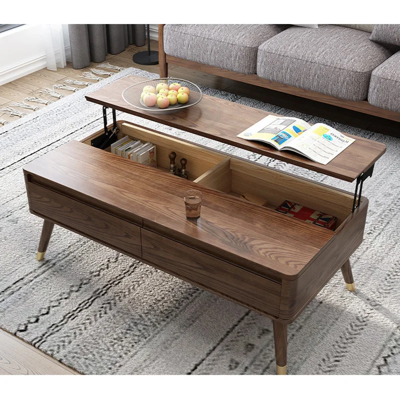 product-BoomDear Wood-Cheap wooden tea table designs modern living friege lift top coffee dining tab-1
