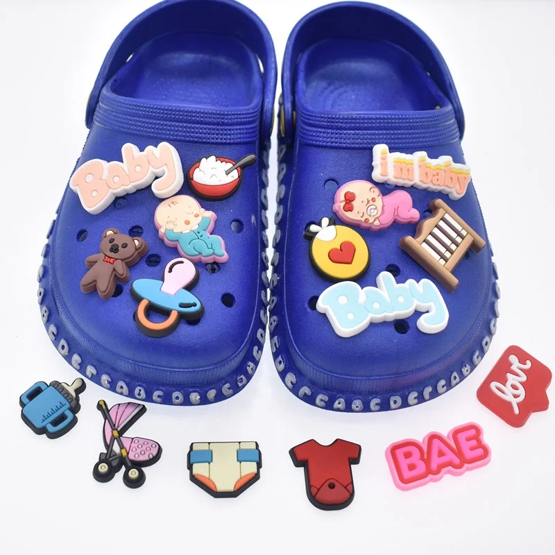 

PVC Clogs Cup Shoe Charms Doctor Shoe Button Accessories Buckle Decorations Clog Charm for kids party gifts, As picture