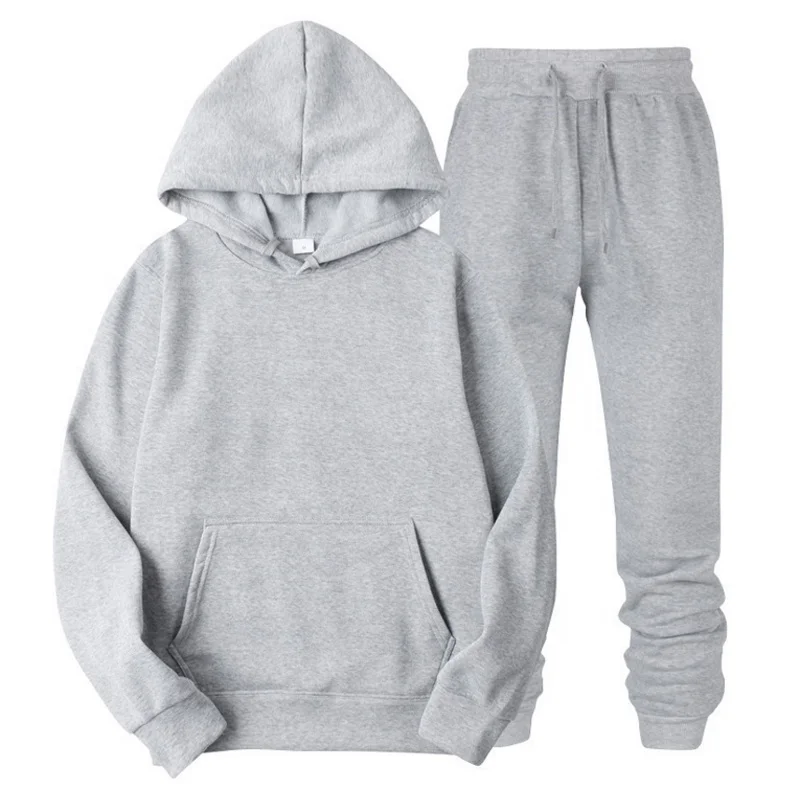

Yanlu Clothing Gym Training Plain Tracksuit Sweatsuit Fleece Jogging Custom Men Tracksuit Set
