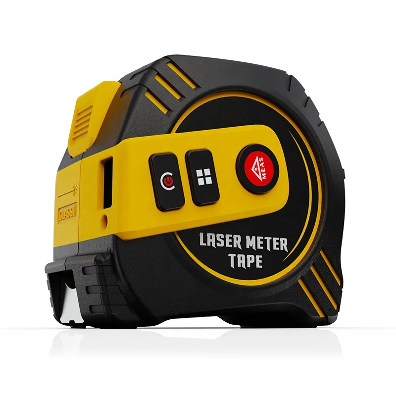 Nohawk T2 2 in 1 USB Charging 5M Steel Metric Laser Tape Measure with 40M Range Distance/Area/Volume/Pythagorean Measurement