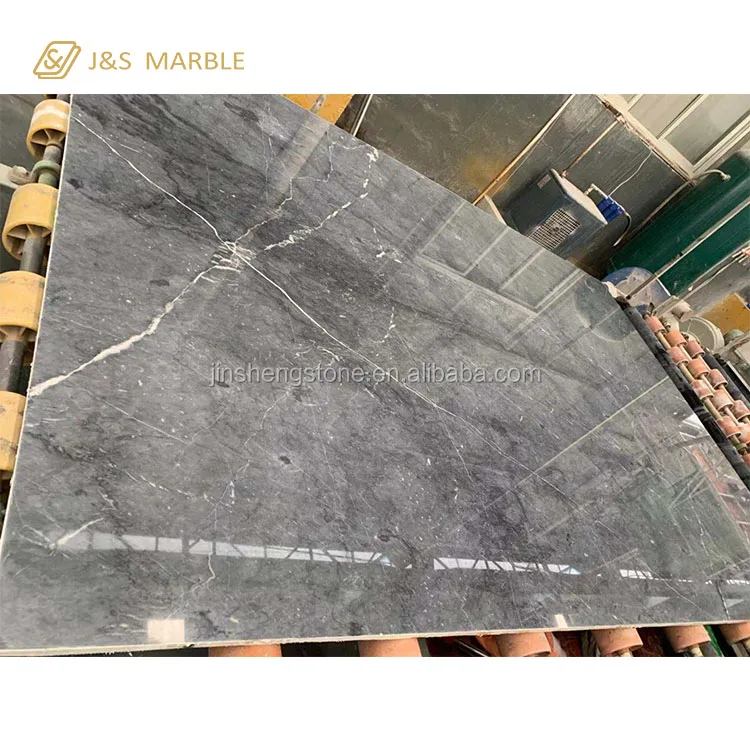 Wholesale Italian Grey Marble And Blue Marble Bookmatched Marmol Floor
