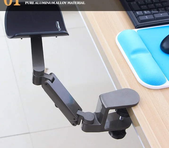 

Ergonomic Arm Rest Rotating Computer /Arm Rest Support Office Chair/ Arm Pads Hand Wrist Rest with Wrist Rest 360 Degree