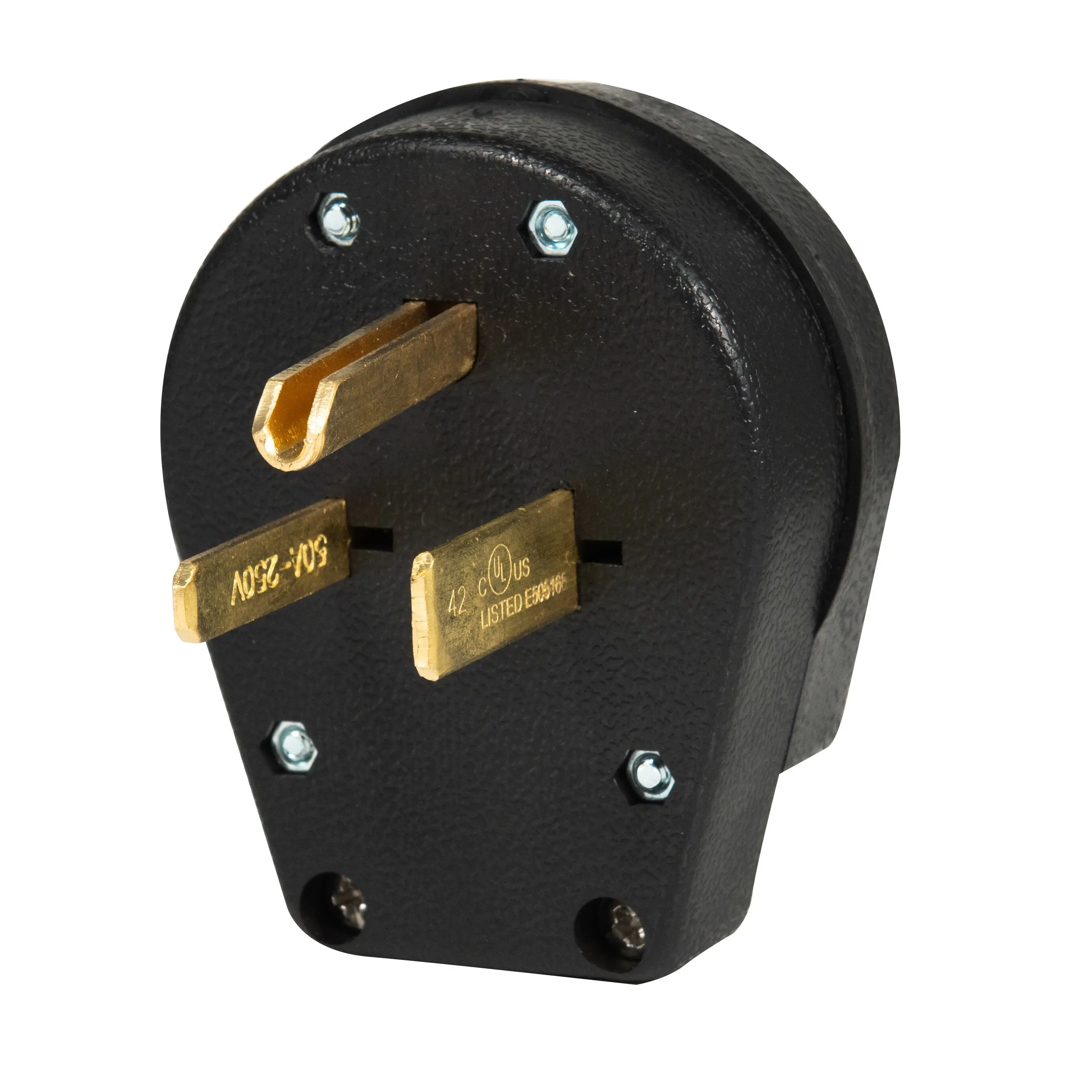 250V 3 WIRE GROUNDING OUTLET 50A Details about   GE 4141-3 BLACK 2 POLE 